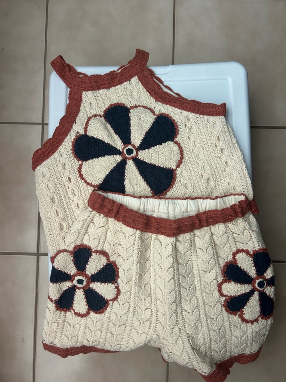 EUC Zara x Sea NY Crotchet Set